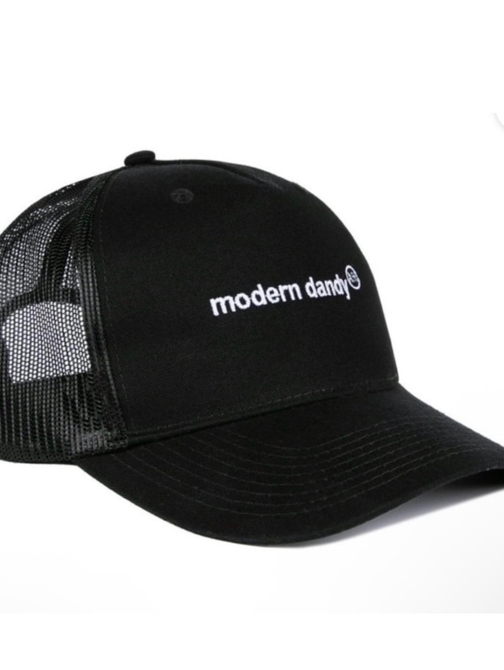 Modern Dandy Trucker Black Hat New in bag